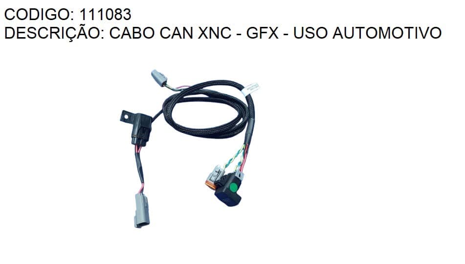 CABO CAN XNC - GFX - USO AUTOMOTIVO