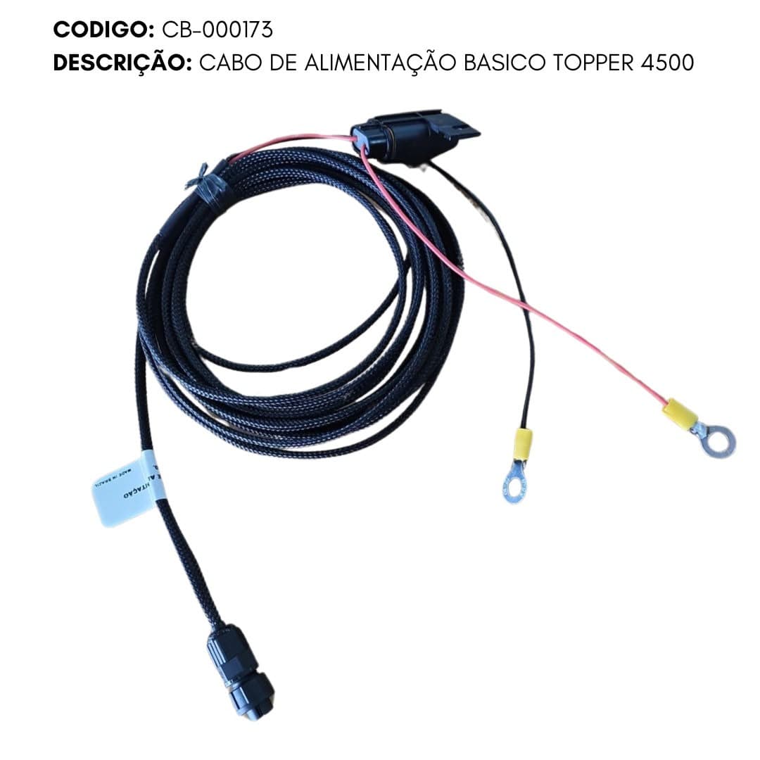 CABO DE ALIMENTAÇÃO BASICO TOPPER 4500
